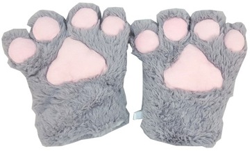 ПЕРЧАТКИ МАЛЬЧИЧНИК КОША ЛАПЫ КОСПЛЕЙ