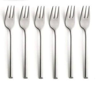 НАБОР СТОЛОВЫХ ПРИБОРОВ AMEFA 12 1170 ВИЛКИ ДЛЯ ТОРТОВ METROPOLE, ПРОСТЫЕ