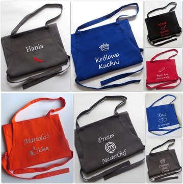 Фартук с надписью имя ПОДАРОК ​​на день рождения 40, 50, 60