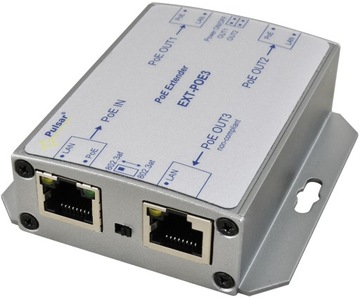 EXTENDER PoE PULSAR EXT-POE3 ROZGAŁĘŹNIK WZMACNIA