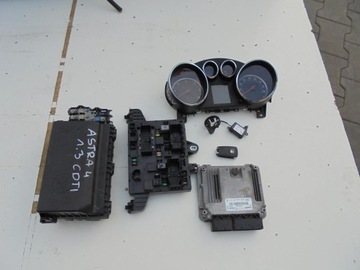 KOMPUTER STEROWNIK SILNIKA OPEL ASTRA J 4 1.3 CDTI