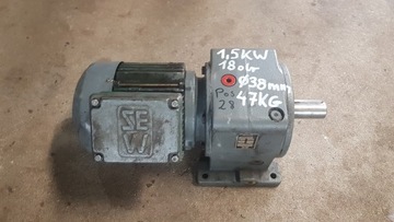 Przekładnia motoreduktor SEW 1.5KW 15 16 18 20 29 30 obr