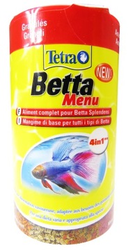 TETRA BETTA MENU 100ml POKARM DLA BOJOWNIKÓW 4w1