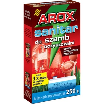 AROX SANITAR PREPARAT DO SZAMB OCZYSZCZALNI 250G