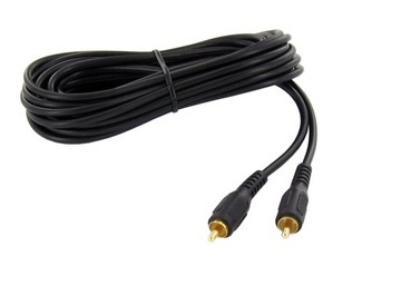 Kabel 1x Cinch RCA M/M SPDIF subwoofer 5m. THOMSON