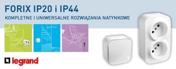 LEGRAND Forix 6-местная рабочая станция с розетками