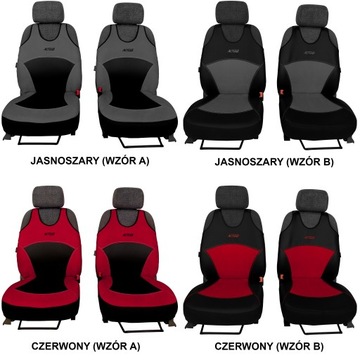 фото ориг. №9, T-shirt on front seat covers - ter artificial leather, suede artificial versatile
