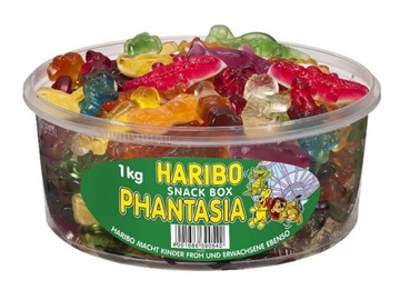 Haribo Phantasia Żelki 1 kg z Niemiec DE