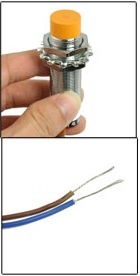 Индуктивный датчик 90 В 230 В переменного тока NC Датчик приближения M12