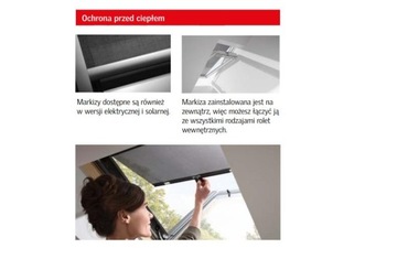 Оригинальная маркиза VELUX MHL 5060 UNIVERSAL