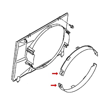 KRYT POUZDRO VENTILÁTOR PAJERO III IV MR431290