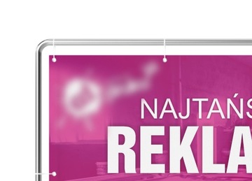 BANER REKLAMOWY 1,5x2m BANERY REKLAMOWE PROJEKT