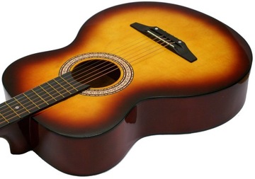 GITARA AKUSTYCZNA KLASYCZNA ECHO GIGA ZESTAW