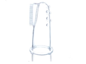AKUKU A0263 Szczoteczka silikonowa w etui blue