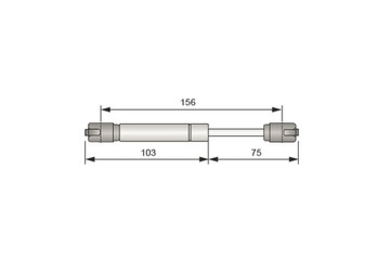 ПРИВОД ПОДЪЕМНИКА КАПОТА MINI SHORT 200N