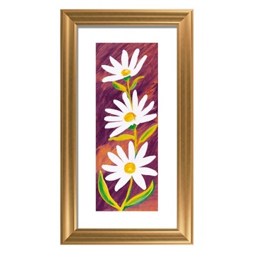 Obraz Margaretki kwiaty Elżbieta Oszmian Donum Art