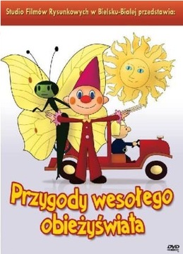 FILM ANIMOWANY DVD PRZYGODY WESOŁEGO OBIEŻYŚWIATA