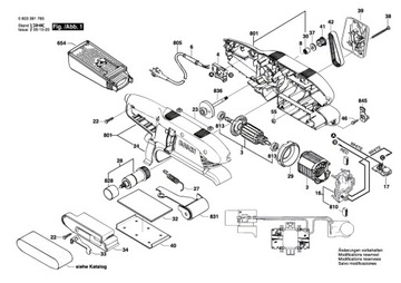 Pasek zębaty SKIL 7600 7675 Bosch PBS 7 A AE