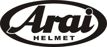 ARAI czarna naklejka na kask 75-42P RÓŻNE KOLORY