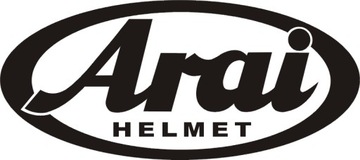 Наклейка на шлем ARAI черная 75-42P РАЗНЫЕ ЦВЕТА