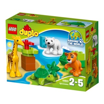 KLOCKI LEGO DUPLO TOWN ZWIERZĄTKA 10801