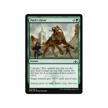 MTG Pack's Favor FOIL