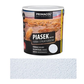 Farba piasek pustyni 5l Popielaty (Jasny Szary)