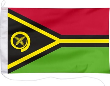 Flaga Vanuatu bandera jachtowa 45x30cm