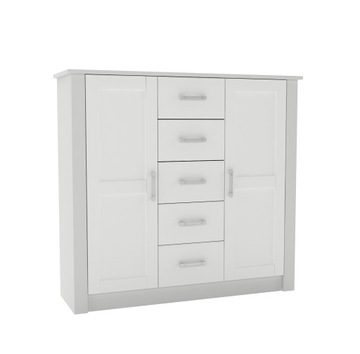 DSI-meble Drewniana Bieliźniarka NORDEN 2D/5S
