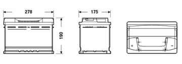 АККУМУЛЯТОР VARTA BLUE DYNAMIC 74 Ач, 680 А, E12, L+