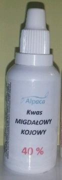 MANDELIC PEEL 40 % KWAS MIGDAŁOWY + KOJOWY 30 ml