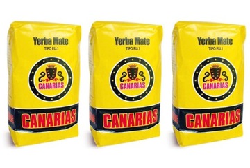 Yerba Mate Canarias 3x1kg Brazylijskie pobudzenie!