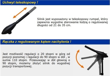 Подвесной электродвигатель HasWing OSAPIAN 55 12В. Селектор передач.