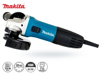 Шлифмашина MAKITA GA5030R 730W + HP1631K DK0050X1