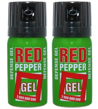 ZESTAW 2SZT GAZ PIEPRZOWY SHARG GREEN 40ml ŻEL