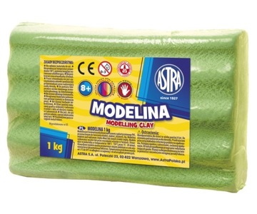 Modelina Astra 1 kg Zielona jasna