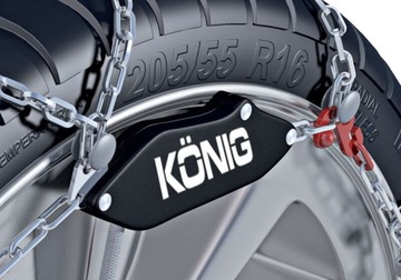 ŁAŃCUCHY KONIG XG-12 Pro gr. 235 do opon 16