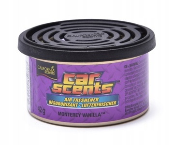 CALIFORNIA Car Scents MONTEREY VANILLA / WANILIA