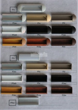Profil aluminiowy ALU-LED P2 malowany BIAŁY 1m