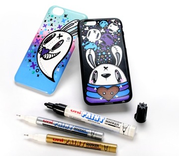 Marker olejowy UNI PX30 srebrny 4,0-8,5 mm
