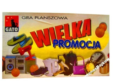 GRA PLANSZOWA WIELKA PROMOCJA PRODUKTY ZAKUPY