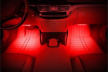 ОСВЕЩЕНИЕ САЛОНА 4x12 LED RGB MUSIC AUDIO ЗВУК