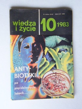 WIEDZA I ŻYCIE 10 / 1983 ANTYBIOTYKI