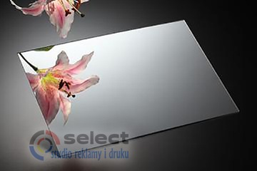 PLEXI 3mm SREBRNE LUSTRO 40x30 cm pleksa pleksi