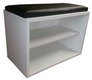 фото ориг. №4, Cabinet shoes with seat meb - leb 40 x 40 x 32, 5 centimeters white
