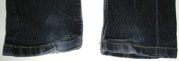 Spodnie RURKI Jeans DENIM CO r. 134/8-9 lat