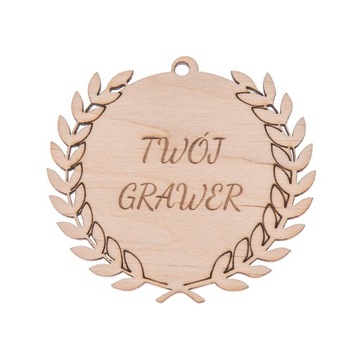 MEDAL 8,5 cm dla DZIECI zakończenie roku + GRAWER