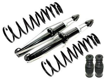 AMORTYZATORY SPRĘŻYNY GUMY PRZÓD ALFA ROMEO 147 156 ##