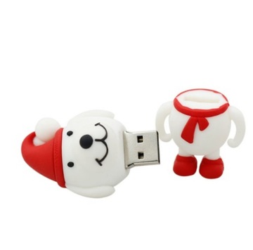 PENDRIVE 64 GB USB MIŚ PIESEK MIKOŁAJ GWIAZDOR 24H