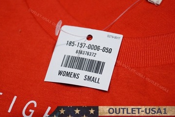 Размер женской футболки ABERCROMBIE: S SHADE RED